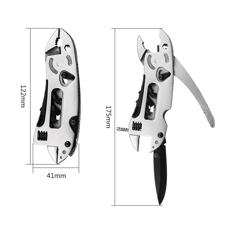 Pince de camping,plein air, pince à outils polyvalente, combinaison d'outils
- Outdoor camping pliers, multi-purpose tool pliers, outdoor wrench tool combination