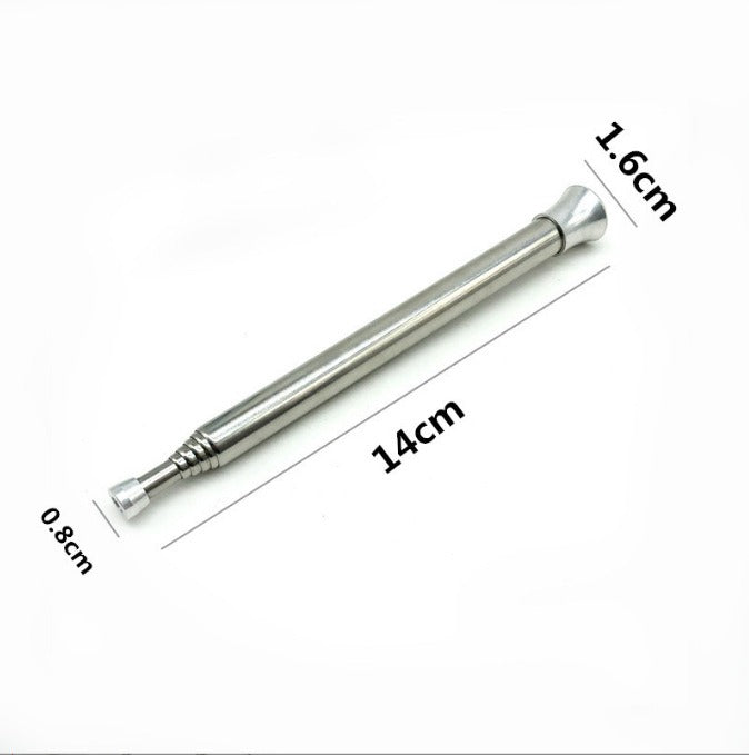 Tige de feu d'extérieur extensible en acier inoxydable
- Outdoor fire rod expandable fire tube, stainless steel