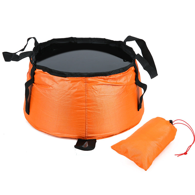 Seau pliable, réservoir d'eau portable, grande capacité. Bon pour le camping, plein air…

-Collapsible bucket, portable water container, large capacity. Good for camping, outdoor…