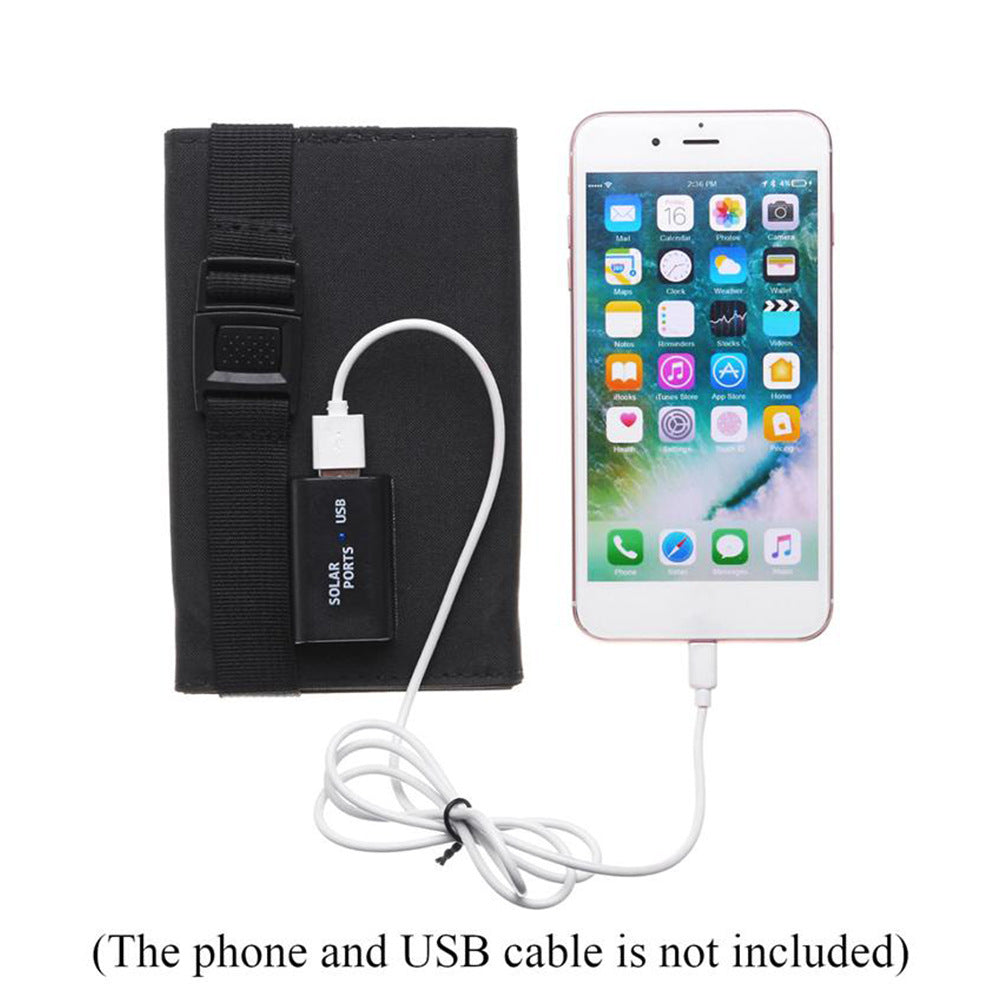 Chargeur solaire portable pliable 20 W 8 W 5 V USB pour téléphone portable d'extérieur
-20W Solar Foldable Bag 8W 5V Usb Outdoor Mobile Phone Portable Solar Charger