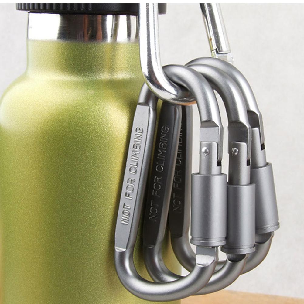 Kit 6 pièces/lot équipement de camping en alliage d'aluminium équipement de survie camp alpinisme crochet EDC Mosqueton
-Carabine 6pcs/lot Travel Kit Camping Equipment Alloy Aluminum Survival Gear Camp Mountaineering Hook EDC Mosqueton