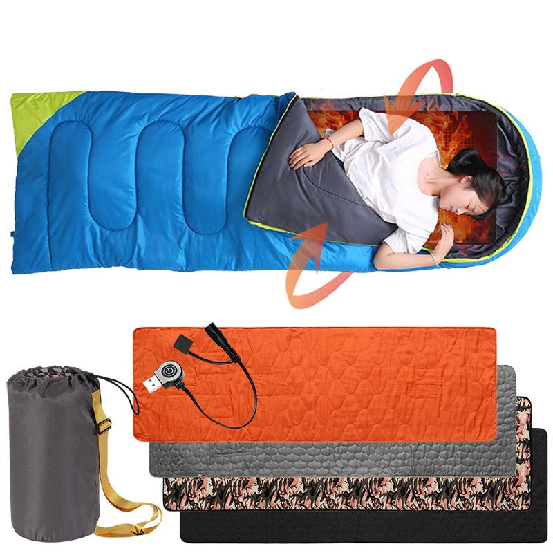 Coussin chauffant portable intelligent pour camping, nouveau modèle, charge USB
- Winter Smart Charging Portable Heating  Camping Thermal Pad, USB charge