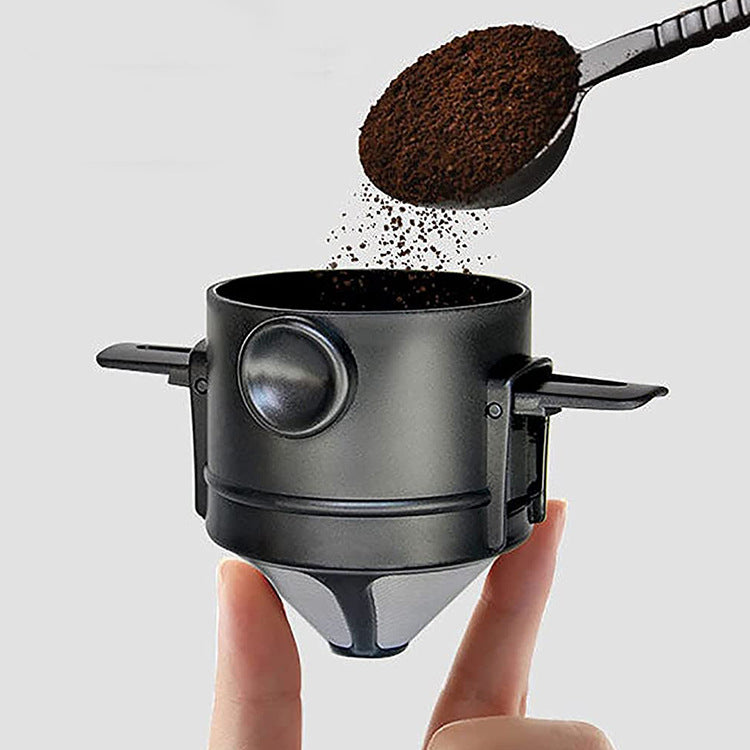 Filtre à café télescopique en acier inoxydable réutilisable
- Coffee Filter Telescopic Drip Stainless Steel Coffee Filter Reusa ble