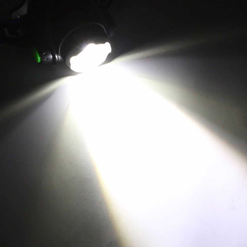 Lampe frontale à LED zoomable XML T6 5 000 lm
- Led Zoomable Headlamp Lantern XML T6 5000LM  Flashlight Torch T6