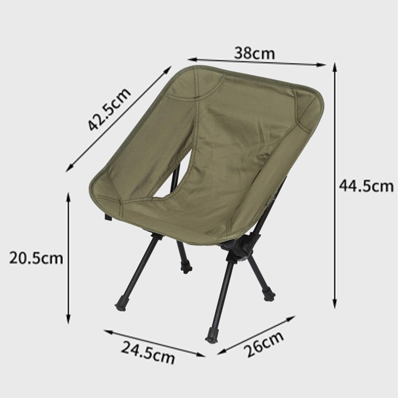 Chaise Pliante de Camping,de Plein Air, Super Légère Chaise de pêche Chaise de camping et de loisirs. 
-Outdoor Camping Folding Chair Simple Super Light Chair Fishing Chair Camping Leisure Chair.