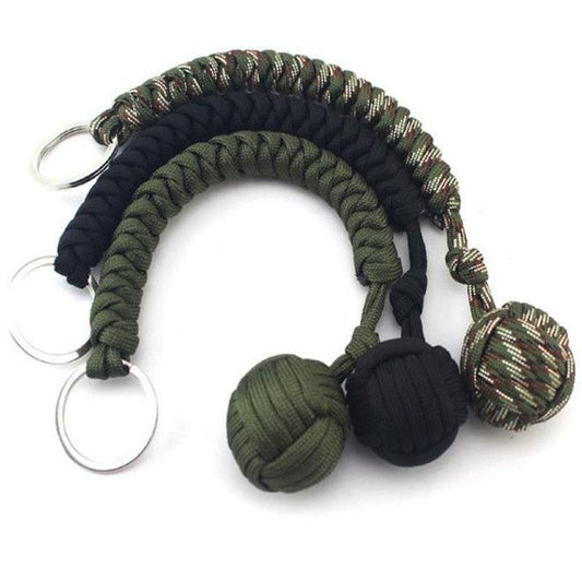 Porte-clés de survie avec cordon d'autodéfense
-Self Defense Lanyard Survival Keychain