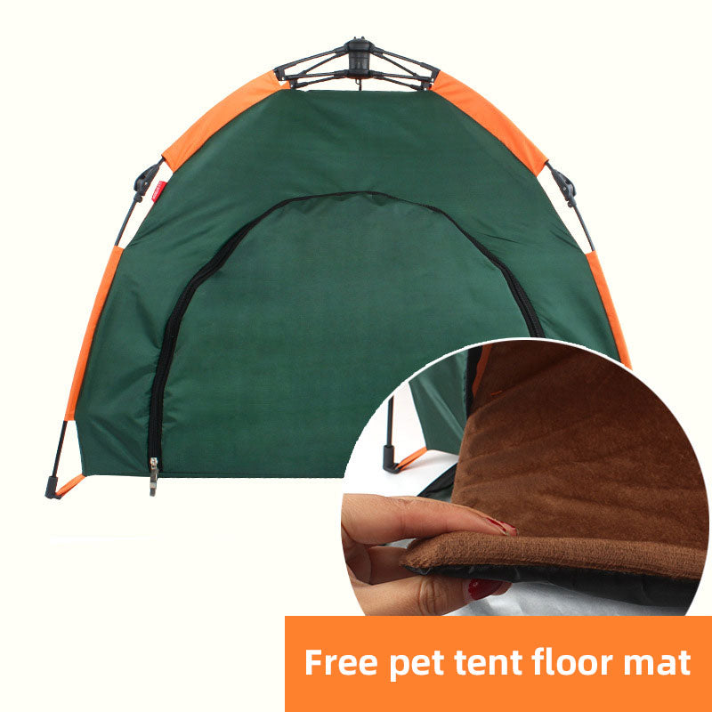 Tente d'extérieur pour animaux de compagnie, niche pliable automatique pour chat et chien, résistante à la pluie et au soleil
- Outdoor Pet Tent Automatic Foldable Cat House Dog Kennel Rain Proof and Sun Proof