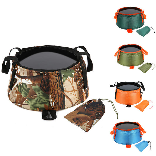 Seau pliable, réservoir d'eau portable, grande capacité. Bon pour le camping, plein air…

-Collapsible bucket, portable water container, large capacity. Good for camping, outdoor…