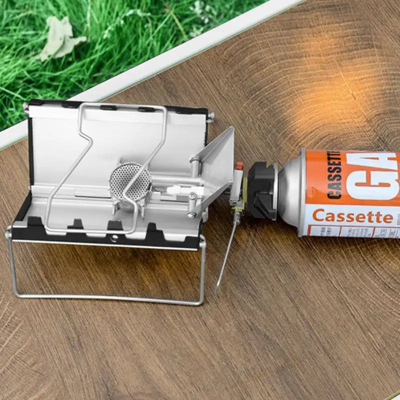 2600 W Réchaud à gaz pliable pour camping
- Portable 2600W Camping Gas Stove Foldable Burner