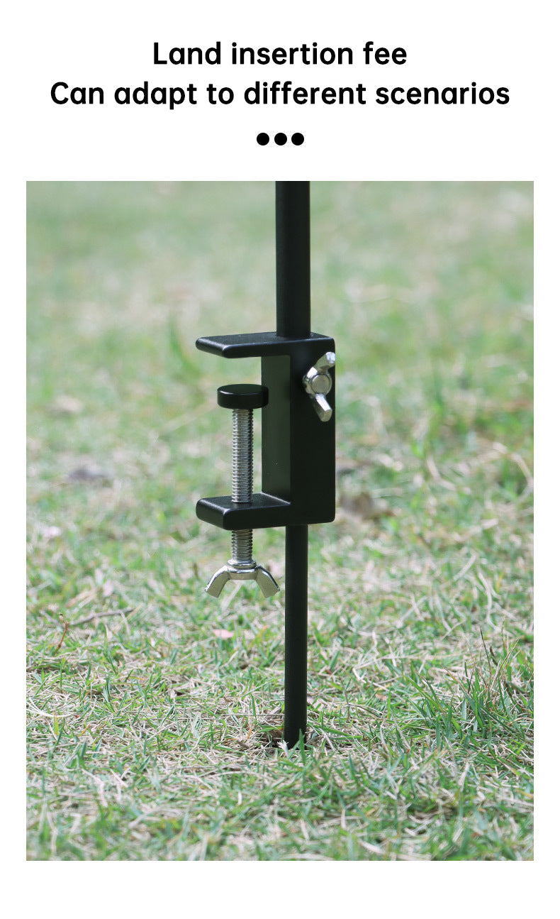 Support de lanterne léger en alliage d'aluminium avec sac de rangement, pour l'extérieur
- Lightweight Aluminum Alloy Holder Lantern Stand with Storage Bag, Outdoor