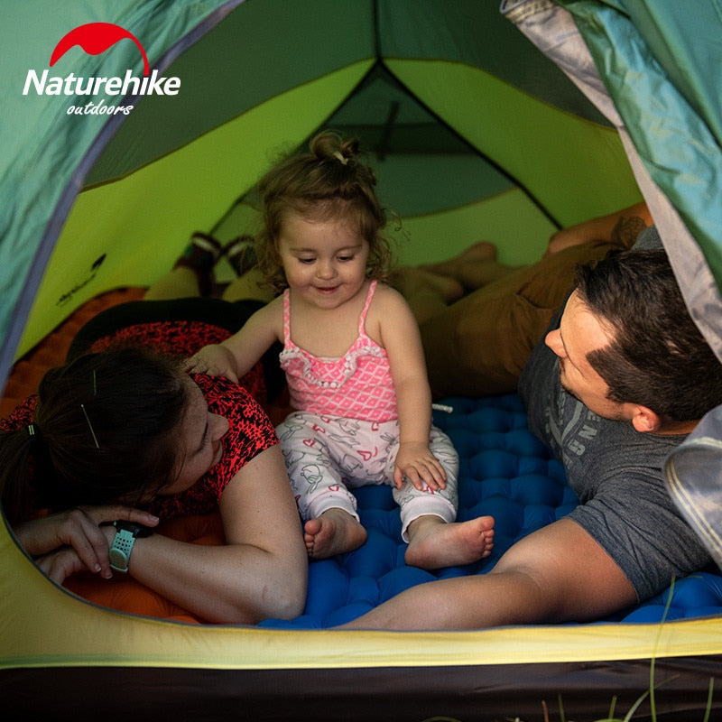 Naturehike, Matelas de Camping Gonflable, Ultra-Léger 
- Naturehike, Ultralight Inflatable Camping Mattress