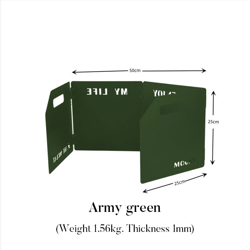 Pare-vent pour poêle d'extérieur, pare-vent de camping, plaque de protection,poêle à gaz pliable,petit feu de camp
-Outdoor stove enclosure wind shield camping wind shield shielding plate cassette stove folding gas stove stove wind shield, fire camp